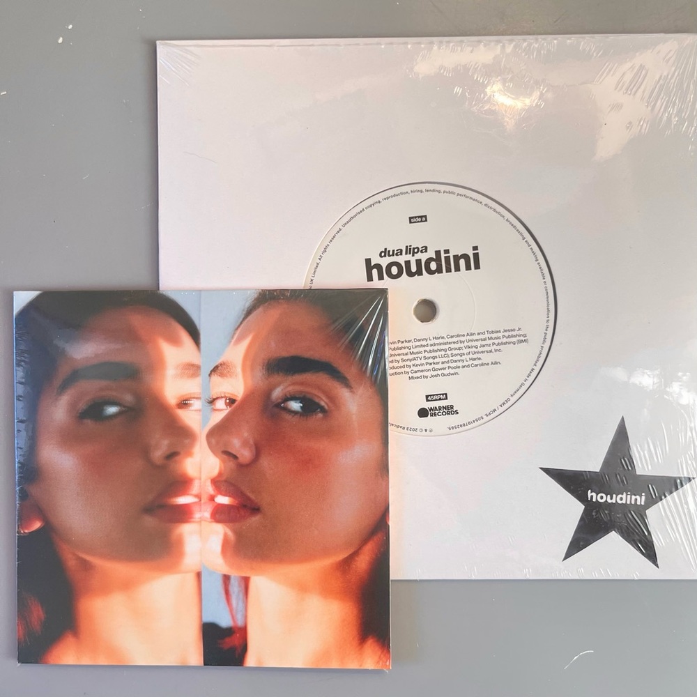 Dua Lipa Houdini Vinyl Record + CD SEALED NWT